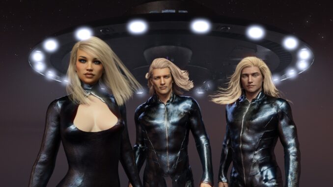 Woman Rescued By The Galactic Federation!