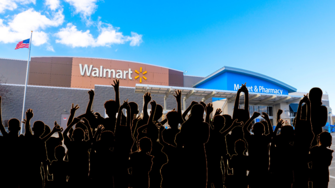 500,000 Children Being Held At Walmart!