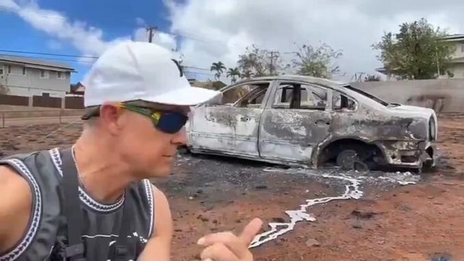 Cars Found Melted Outside Maui Fire Zones!