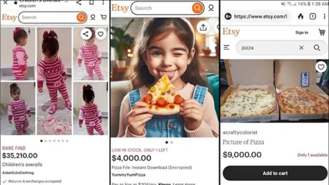 Etsy Running Massive Pedophile Ring!