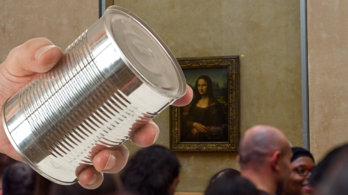 Mona Lisa Desecrated
