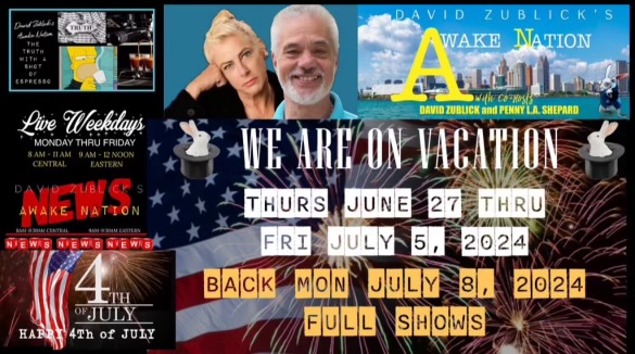 The Awake Nation Is On Vacation