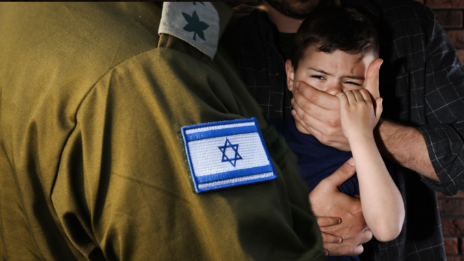 Israel Army Running Palestine PEDO Ring