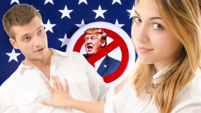 Liberal Women Stage Sexual Boycott With Trump Guys