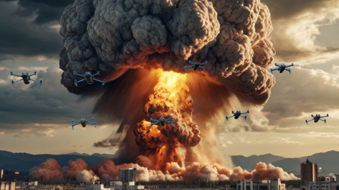 Drones Hunting A Dirty Bomb