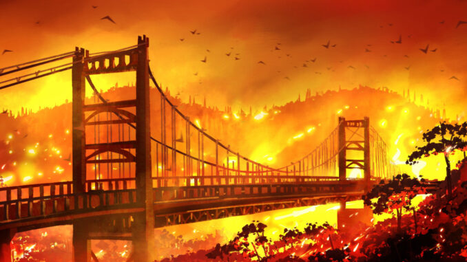 California Fires Designed To Usher In 15 Minute Cities