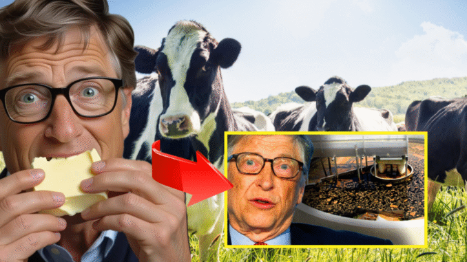 Bill Gates Fake Butter Made From Human Waste