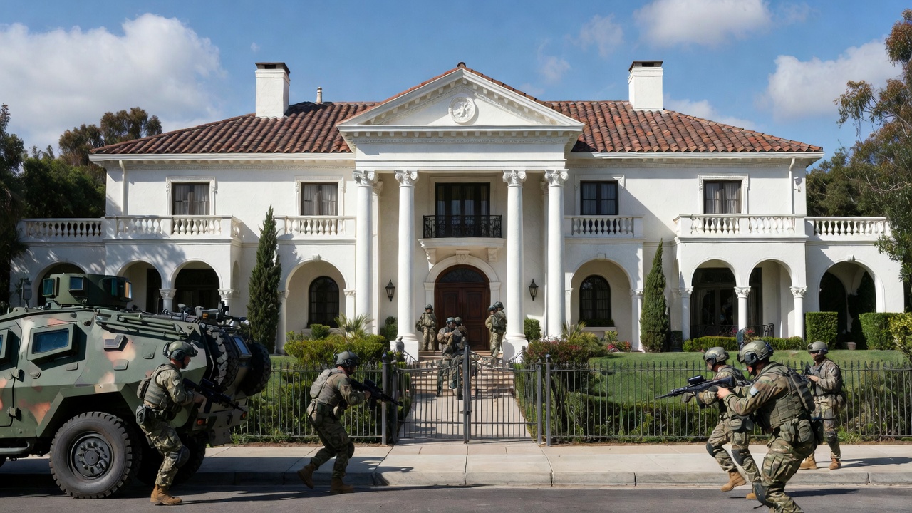 Military Raids Over 200 Hollywood Mansions – Here’s Why