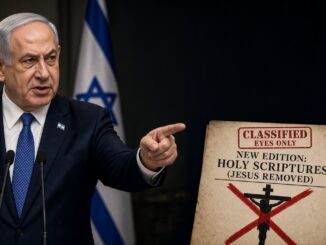 Netanyahu Orders Complete Rewrite Of Bible Without Jesus